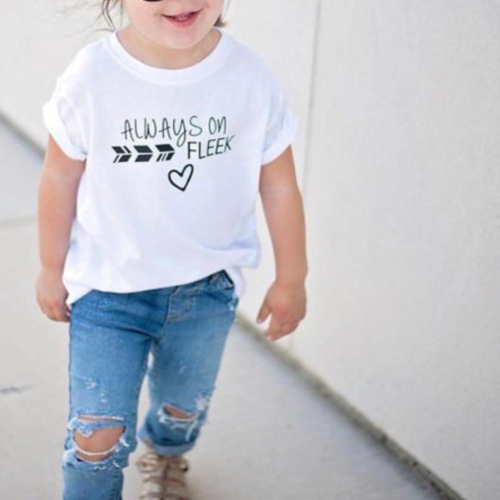 Always On Fleek Kids T-Shirt